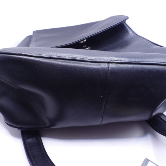 Vintage Nine West Black Leather Backpack/ Handbag main image 7